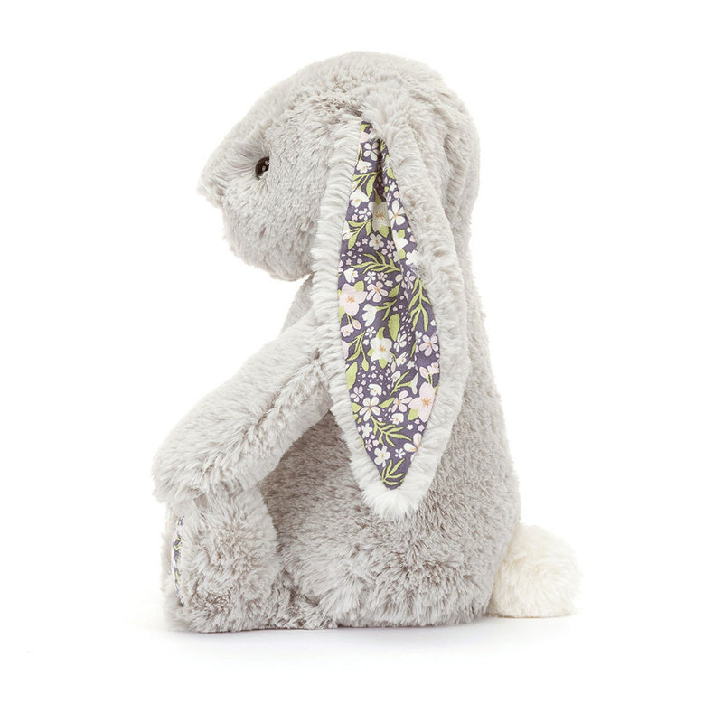Peluche Lapin Blossom Silver Bunny Bloom Little Jellycat profil 