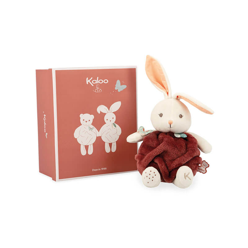 Peluche Lapin Bulle D'Amour Cannelle 23 cm Kaloo packaging