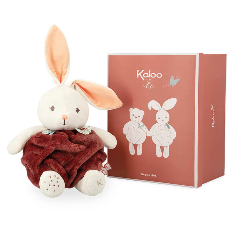 Peluche Lapin Bulle D'Amour Cannelle 30 cm Kaloo boîte