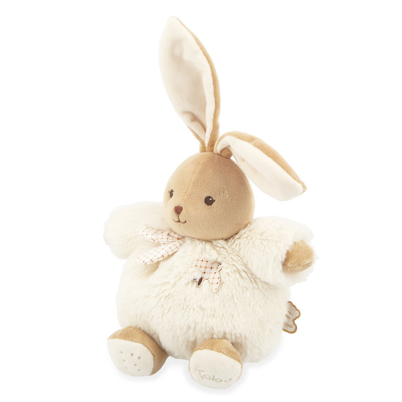 Peluche Lapin Crème Patapouf 17 cm kaloo profil 1