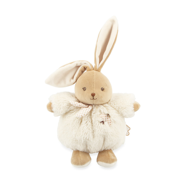 Peluche Lapin Crème Patapouf 17 cm kaloo face debout 