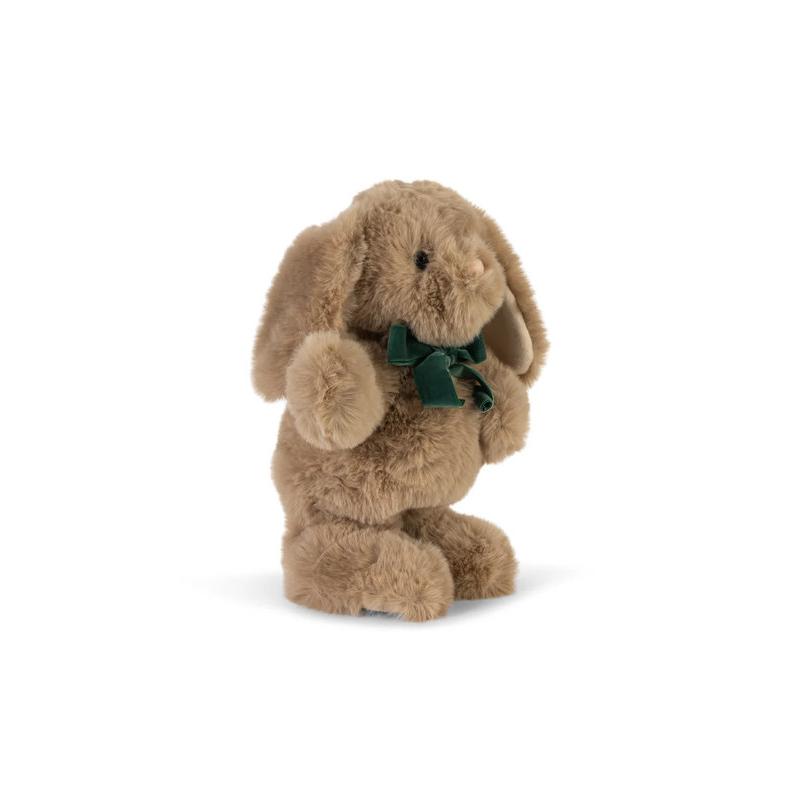Peluche Lapin Interactif KONGES SLOJD de profil