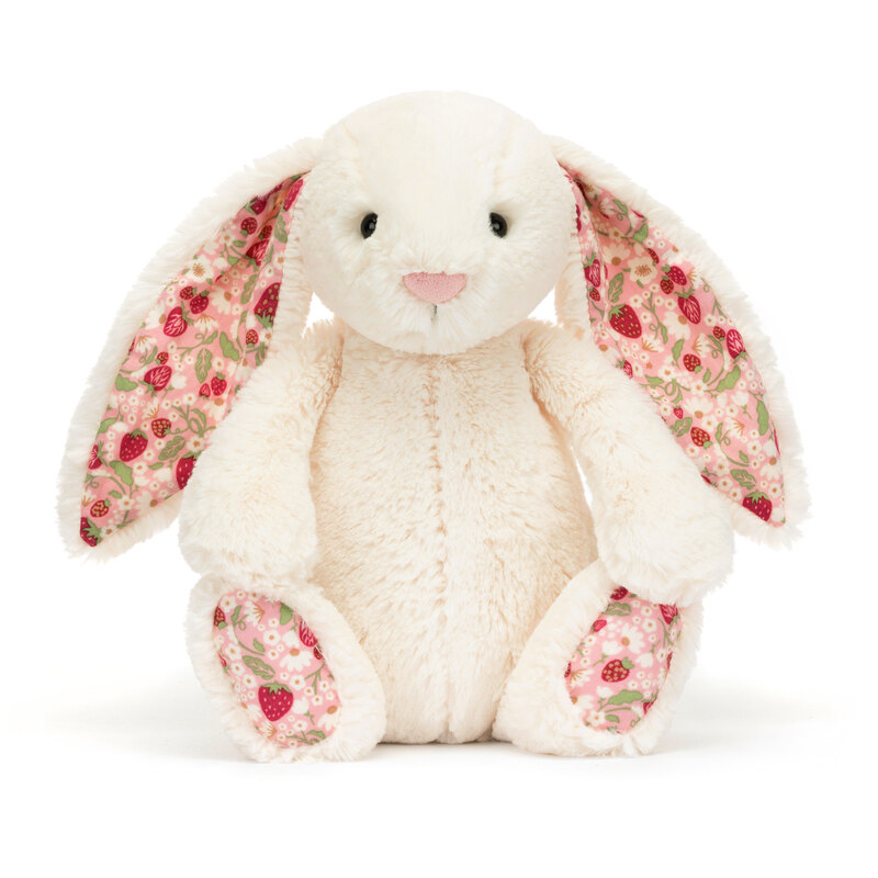 Peluche Lapin Mimi Strawberry Original Jellycat face