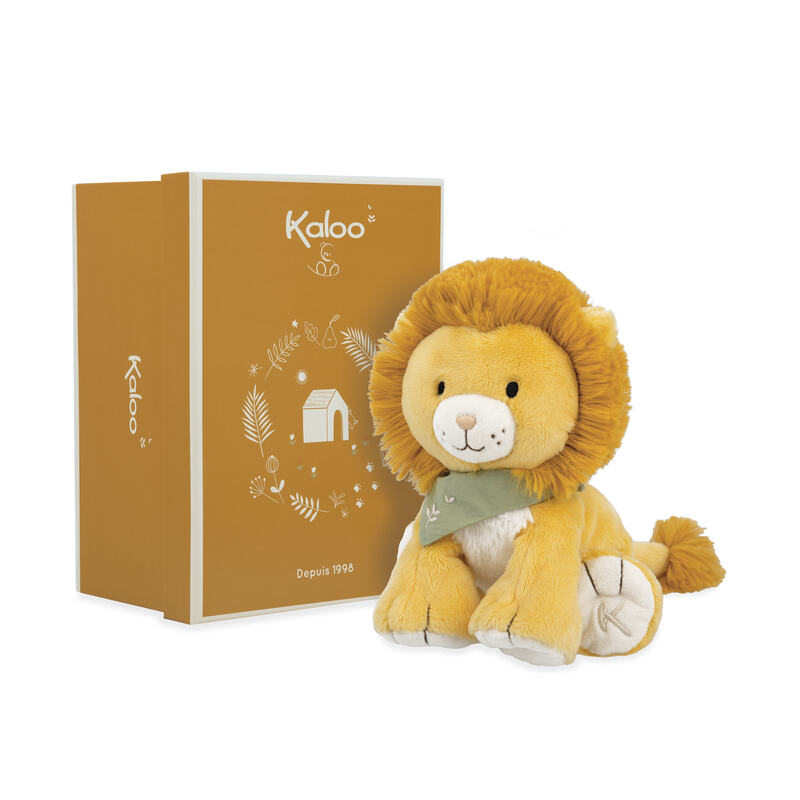 Peluche Les Amis Lion Nougat 17cm Kaloo boites et peluches