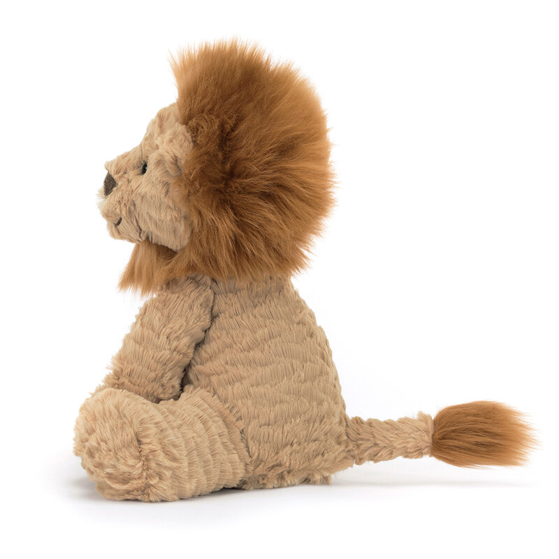 Peluche Lion Fuddlewuddle Medium Jellycat profil