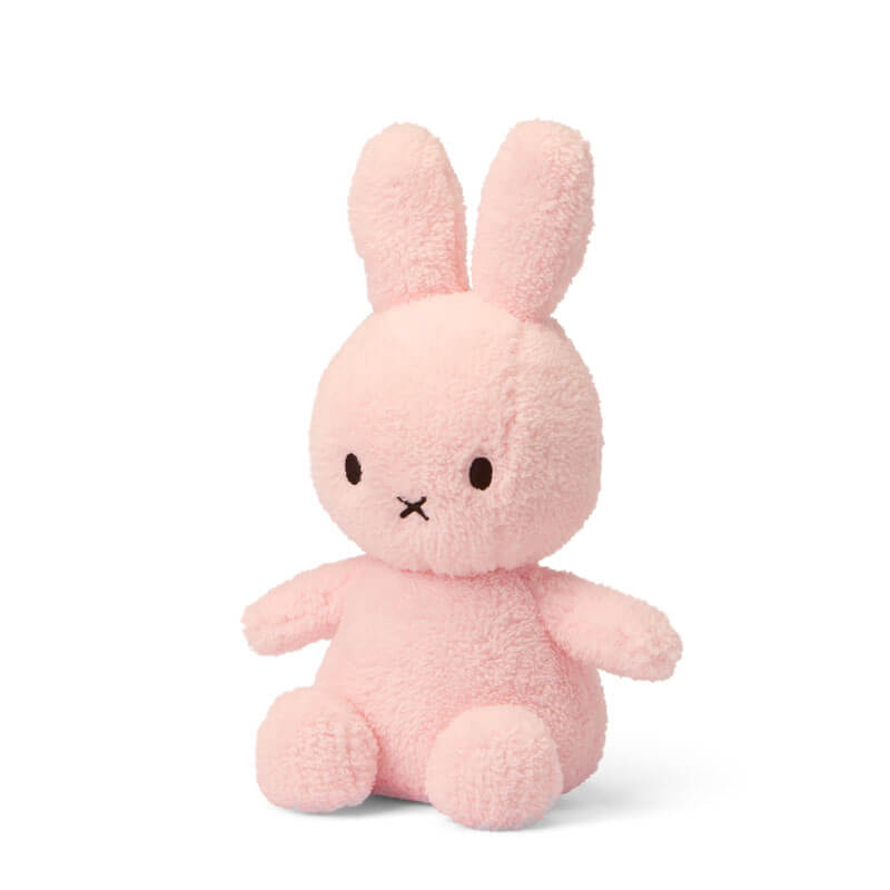 Peluche Miffy Terry 23cm Rose Pastel Bon Ton Toys angle