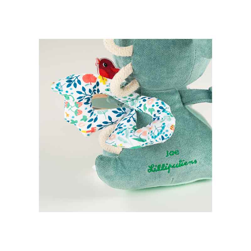 Peluche multi-activités Joe le Dragon Lilliputiens Dos