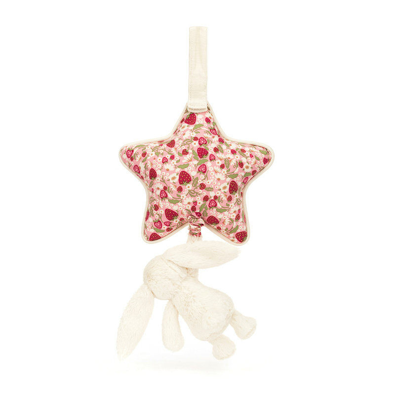 Peluche musicale Lapin Berry Blossom Cream Jellycat dos