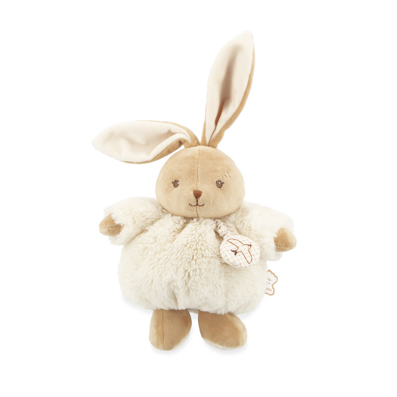 Peluche Musicale Lapin Crème 17 cm kaloo face debout