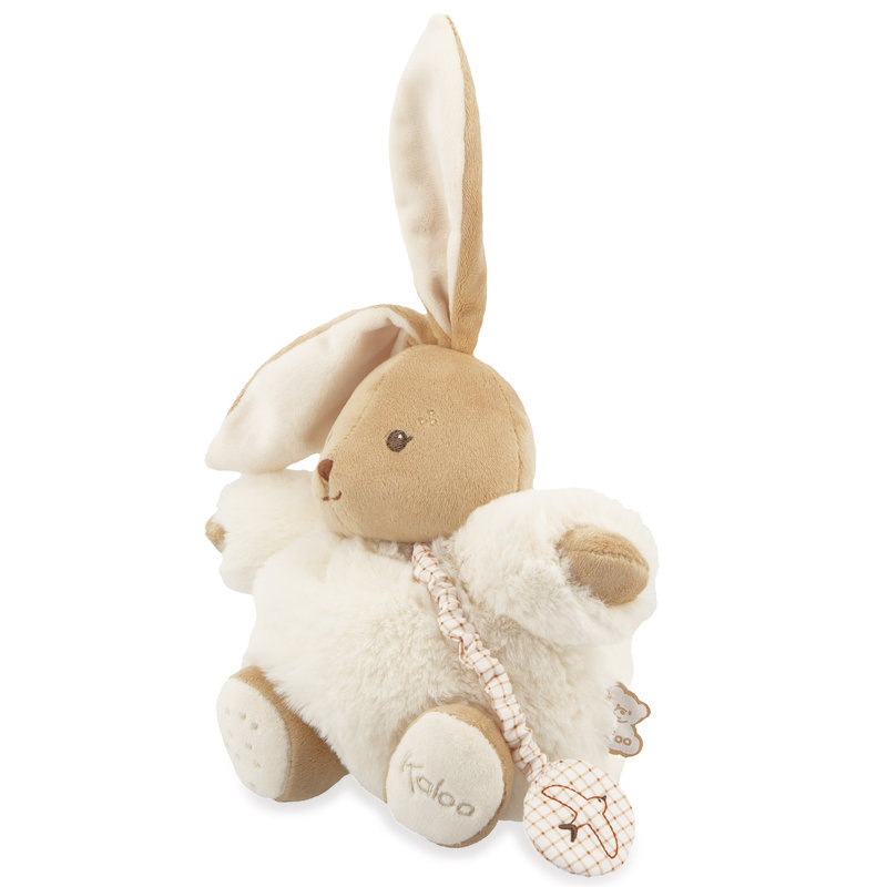 Peluche Musicale Lapin Crème 17 cm kaloo profil 1