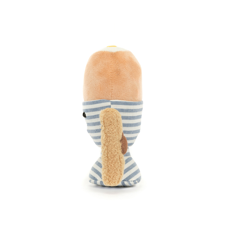 Peluche Oeuf à la Coque Amuseables Boiled Egg & Soldier Jellycat profil