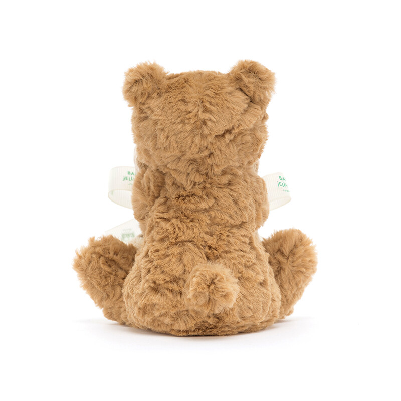 Peluche Ours Bartholomew avec doudou Jellycat dos