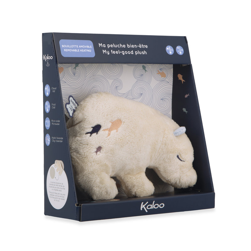 Peluche Ours Bien-Etre 15 cm Kaloo dans boîte profil 1 