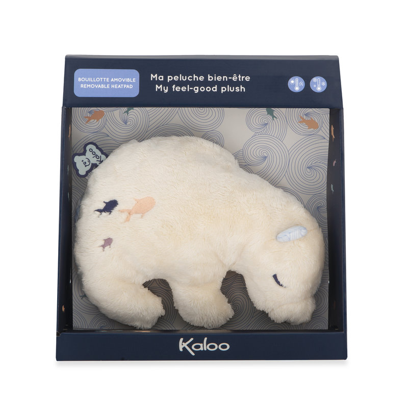 Peluche Ours Bien-Etre 15 cm Kaloo dans boîte face 