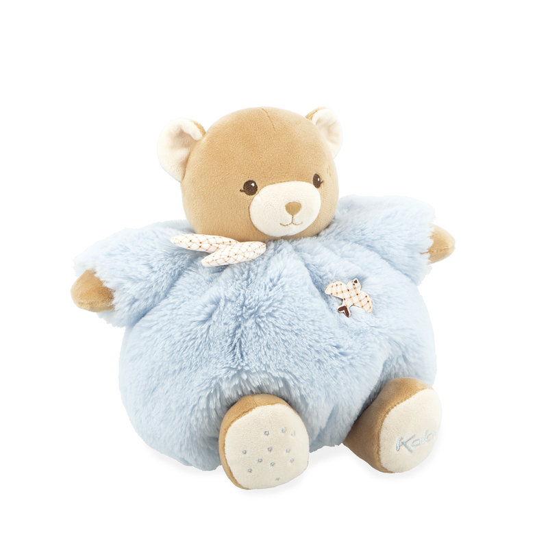 Peluche Ours Bleu Patapouf 25 cm Kaloo profil 2 