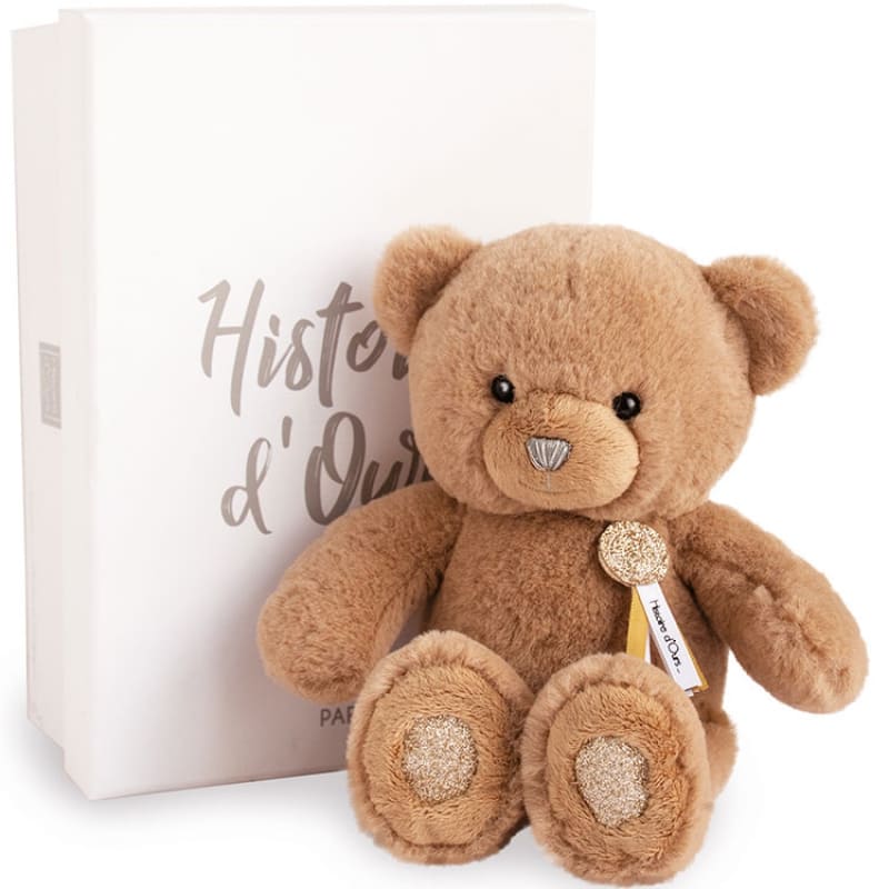 Peluche Ours Charms Marron 24 cm Histoire d'Ours Ensemble