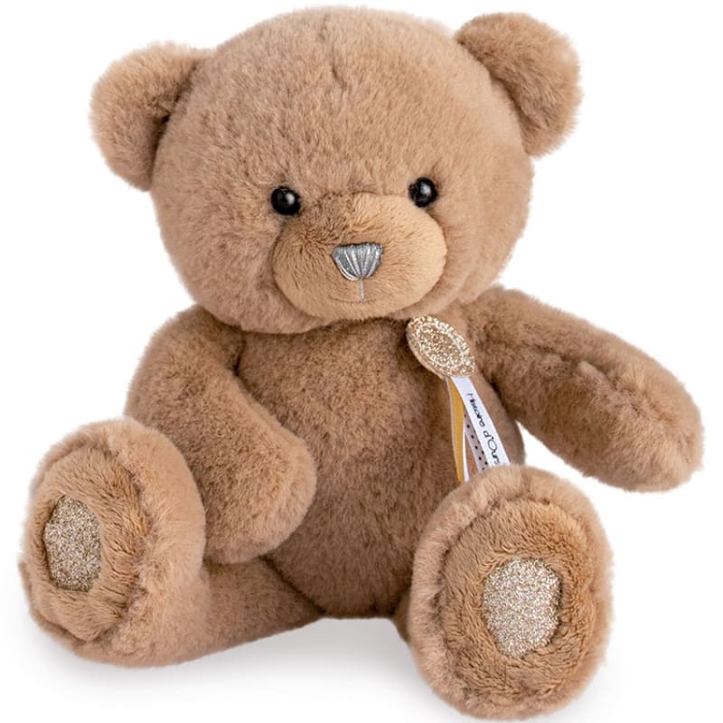 Peluche Ours Charms Marron 24 cm Histoire d'Ours - Bambinou