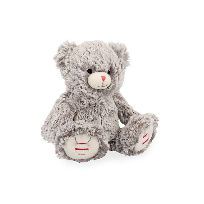 Peluche Ours Gris Prestige Maé 24 cm doudou ours Kaloo - Bambinou