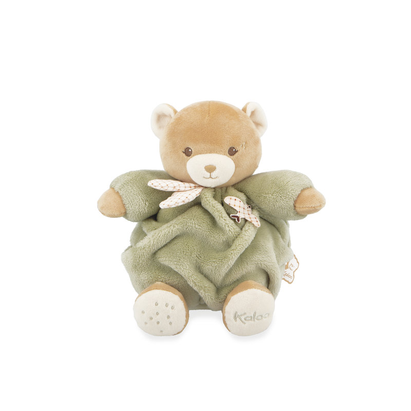 Peluche Ours Vert Patapouf 17 cm Kaloo assit