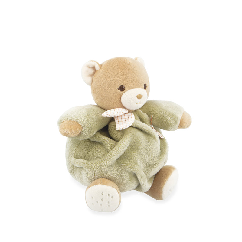 Peluche Ours Vert Patapouf 17 cm Kaloo côté 2