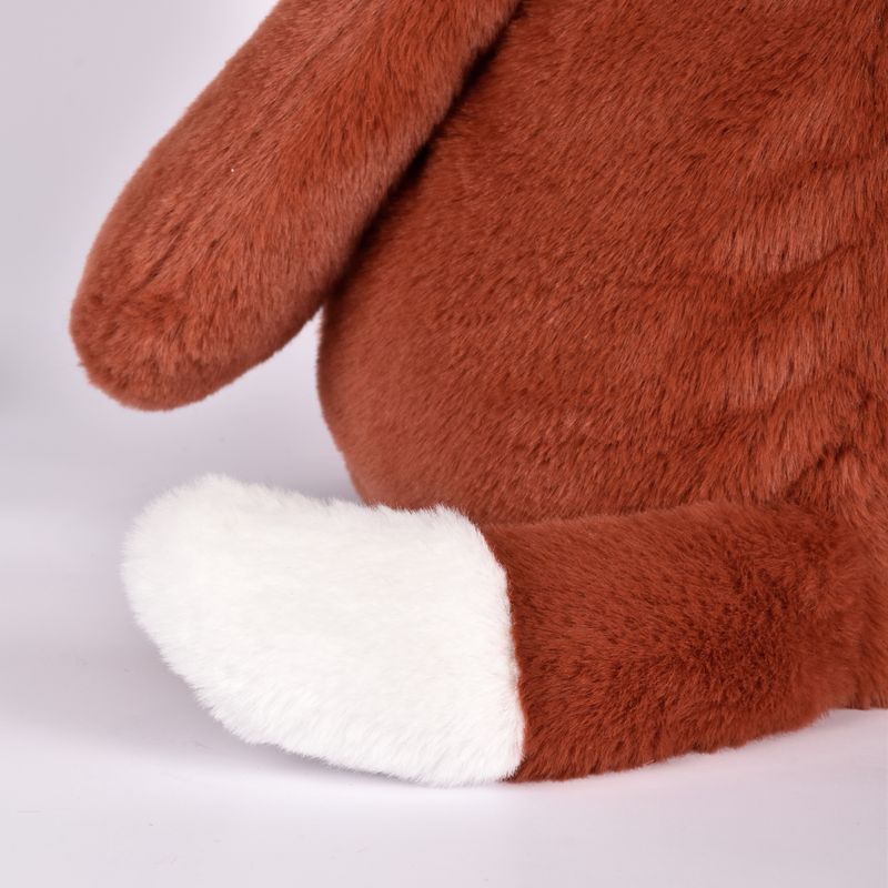 Peluche Pantin Renard 40 cm Doudou et Compagnie zoom sur la queue