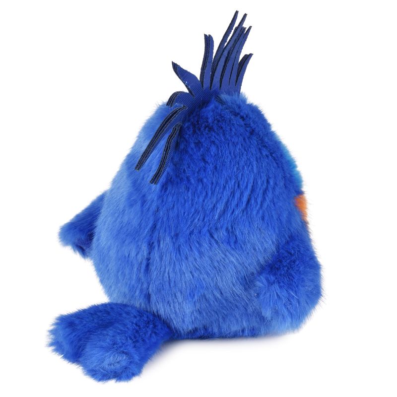 Peluche Perroquet bleu royal Cui-Cui Paradis Histoire d'Ours de dos