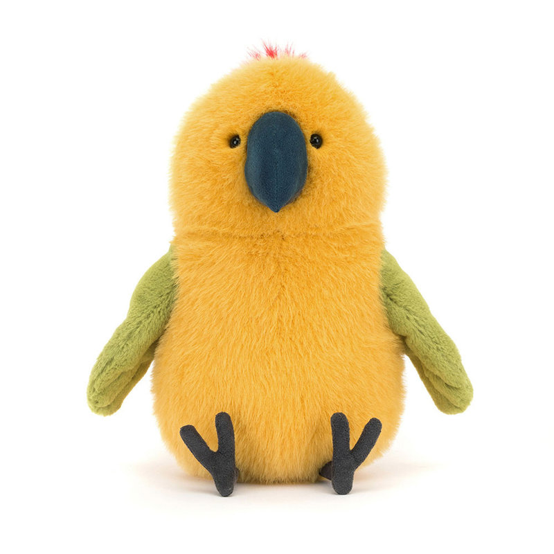 Peluche Perroquet Budgeby Parrot Jellycat face