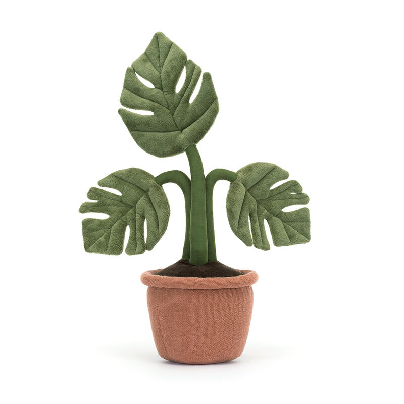 Peluche plante Amuseable Monstera Jellycat arriere