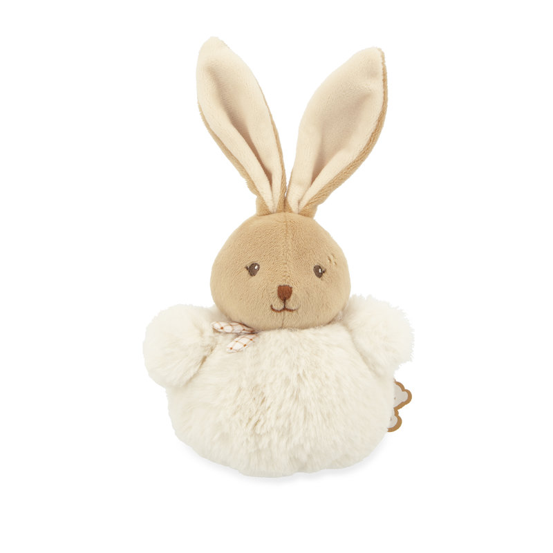 Peluche Pompon Lapin Crème Kaloo face avant