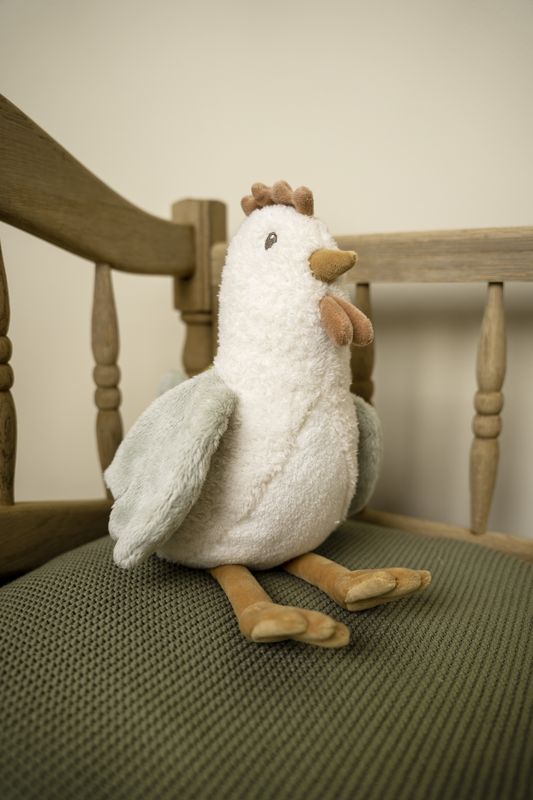 Peluche Poule Little Farm 17 cm Little Dutch lifestyle 1