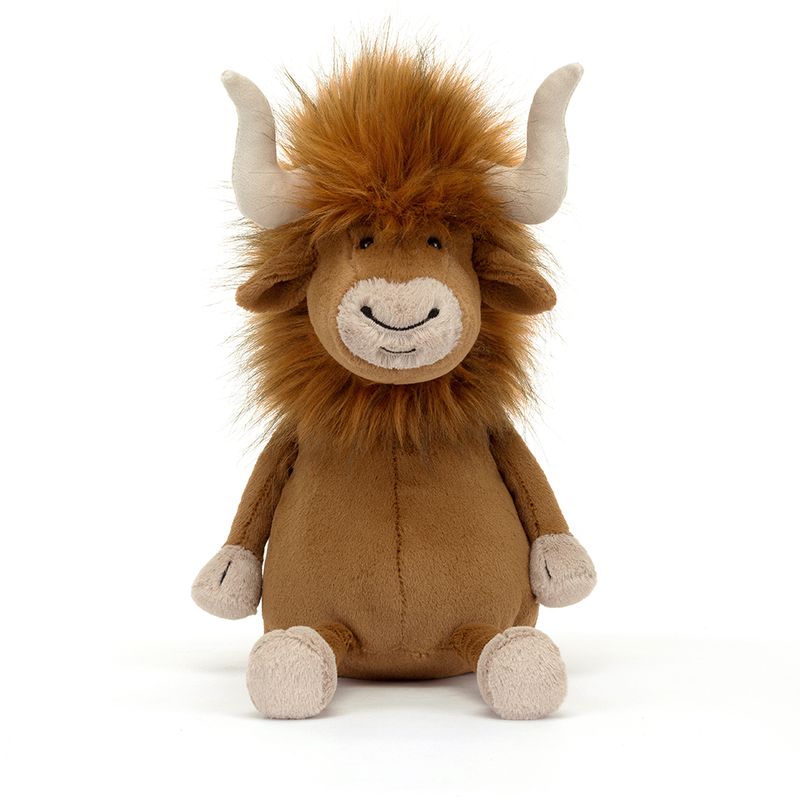 Peluche Ramone Bull Jellycat face