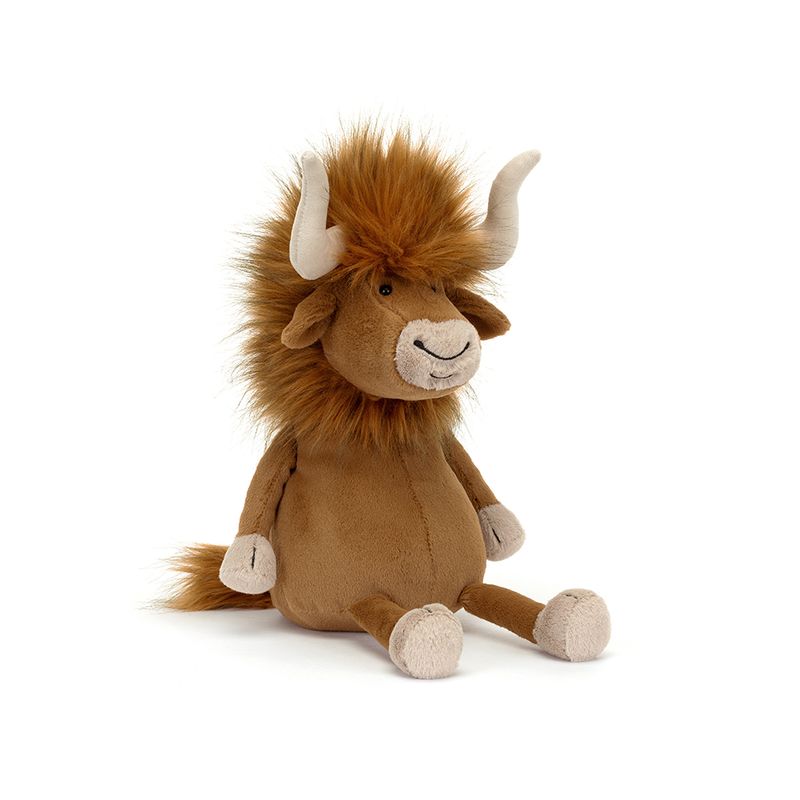 Peluche Ramone Bull Jellycat profil