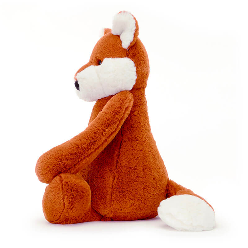 Peluche renard Bashful Fox Cub Jellycat profil