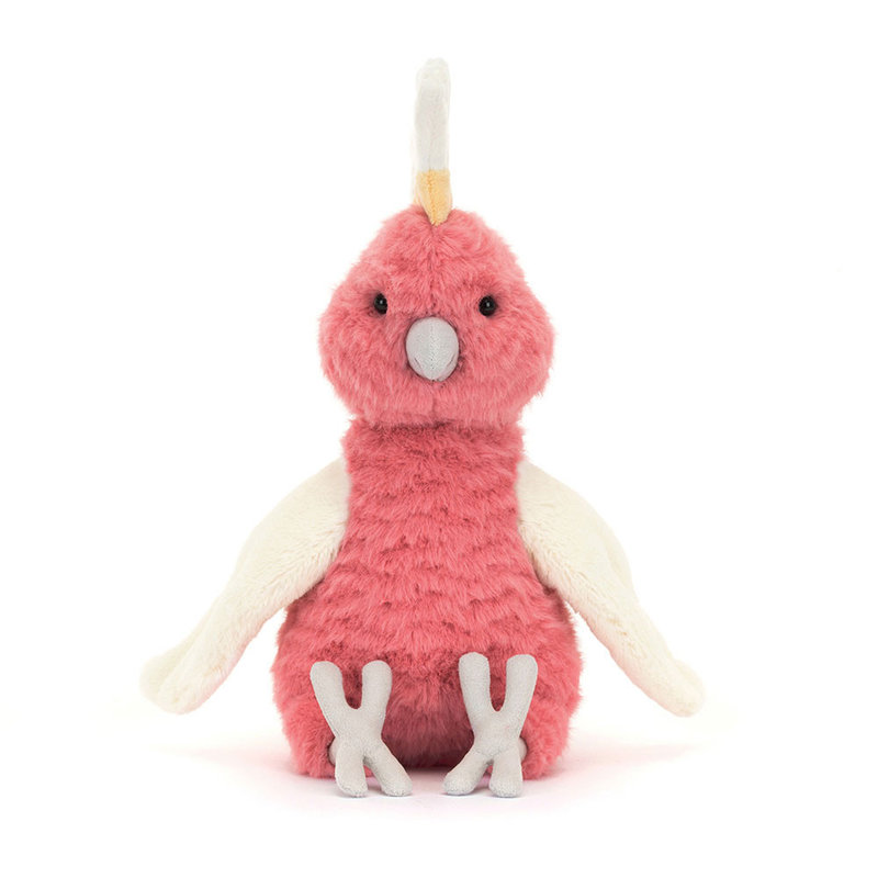 Peluche Squawkatoo le Cacatoès Jellycat face