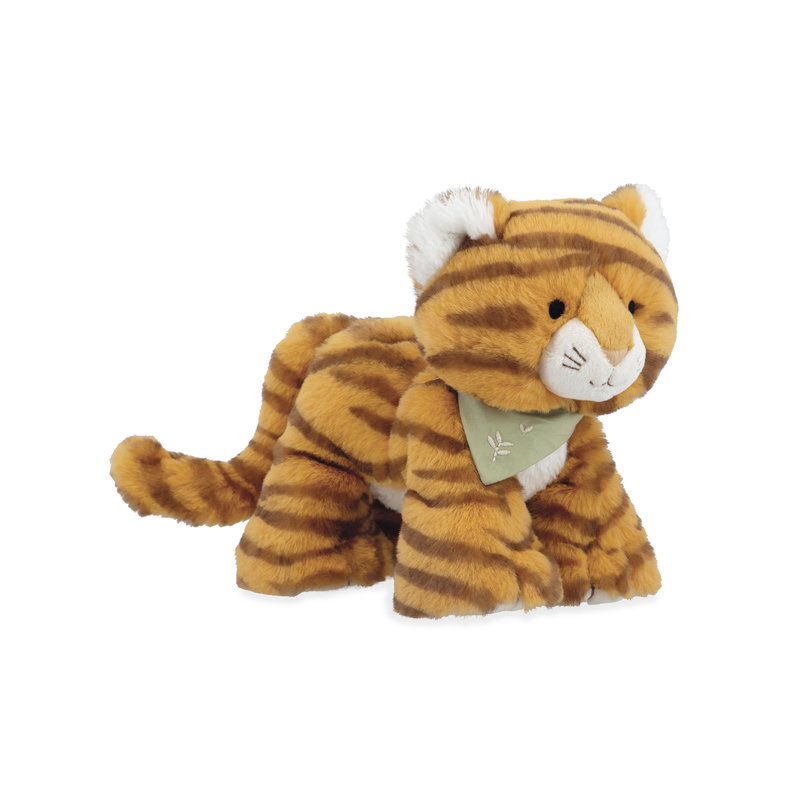 Peluche Tigre Papaye 17 cm Kaloo profil debout