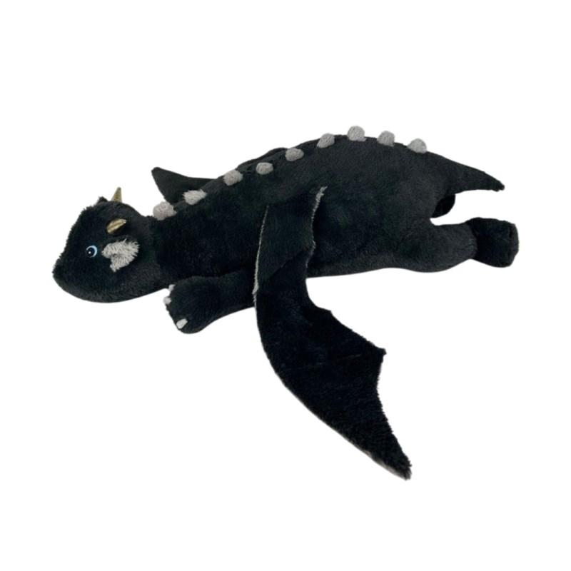 Peluche Yoru le Dragon Noir 60 cm NEMU NEMU côté