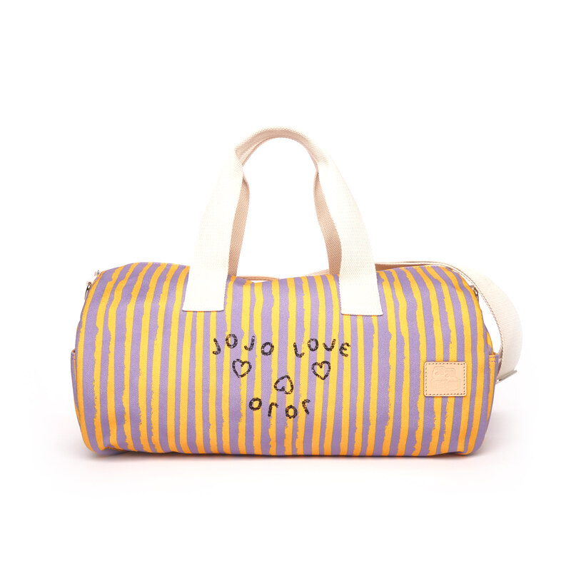 Petit sac de sport Rayures JOJO FACTORY face