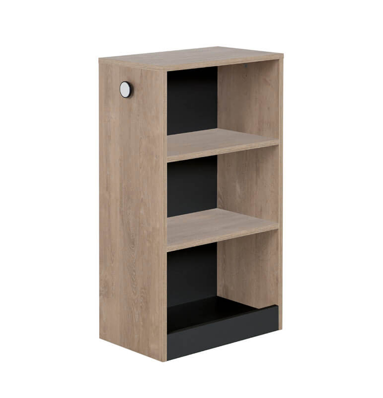 Commode Marcel avec plan à langer en option Galipette étagère noir