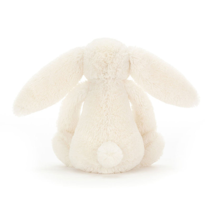 Petite peluche Lapin Bashful Bunny Crème Jellycat dos