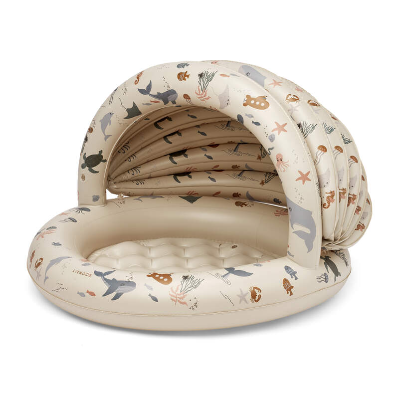 Petite piscine avec capote imprimée Hadley Sea creature / Sandy Liewood