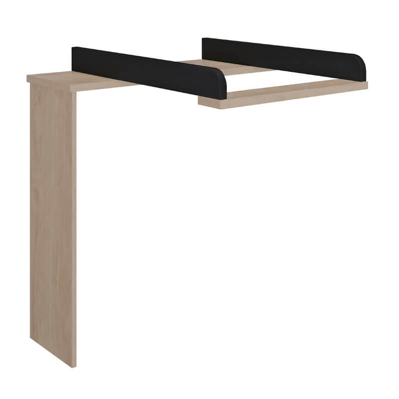 Commode Marcel avec plan à langer en option Galipette plan à langer noir