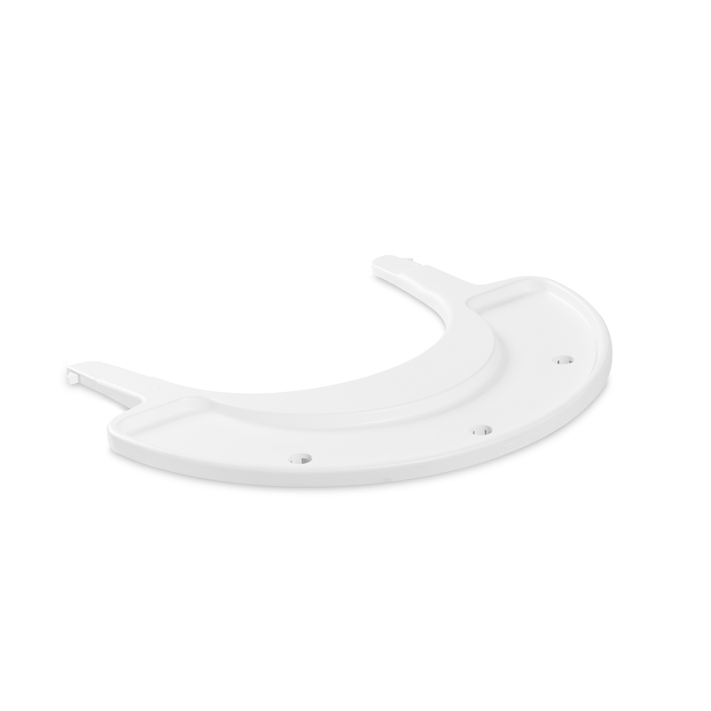 Plateau de jeu pour chaise haute Arketa White Hauck produit face