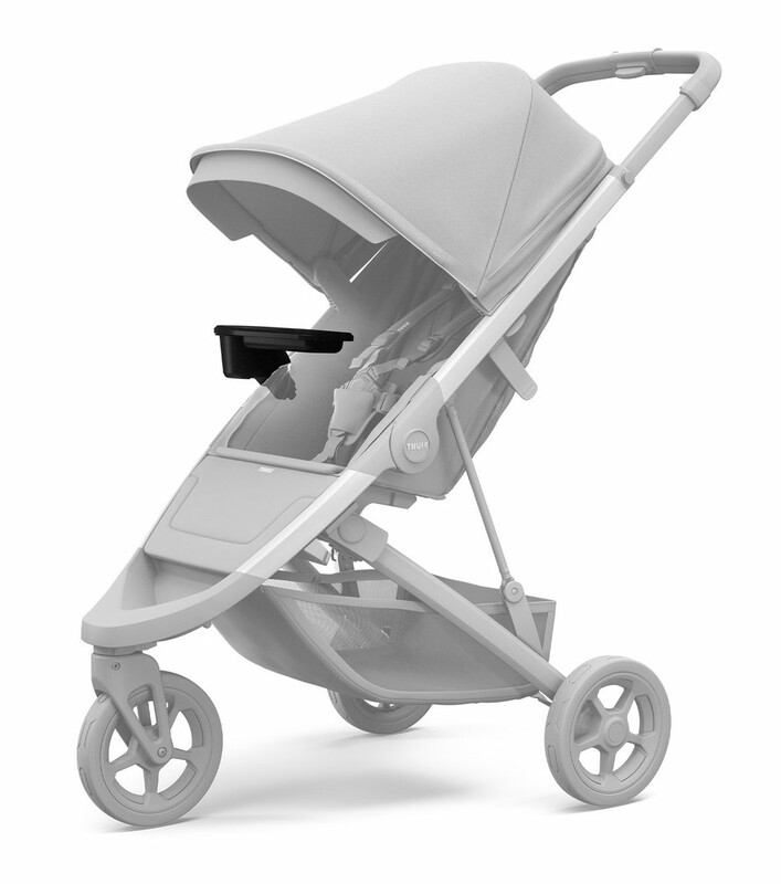 Plateau Snack Tray pour poussette Spring Thule Installation