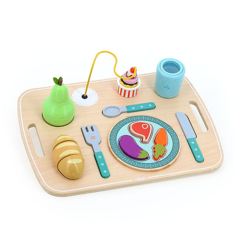 Plateau repas Tableau d'activités et d'éveil Vilac produit
