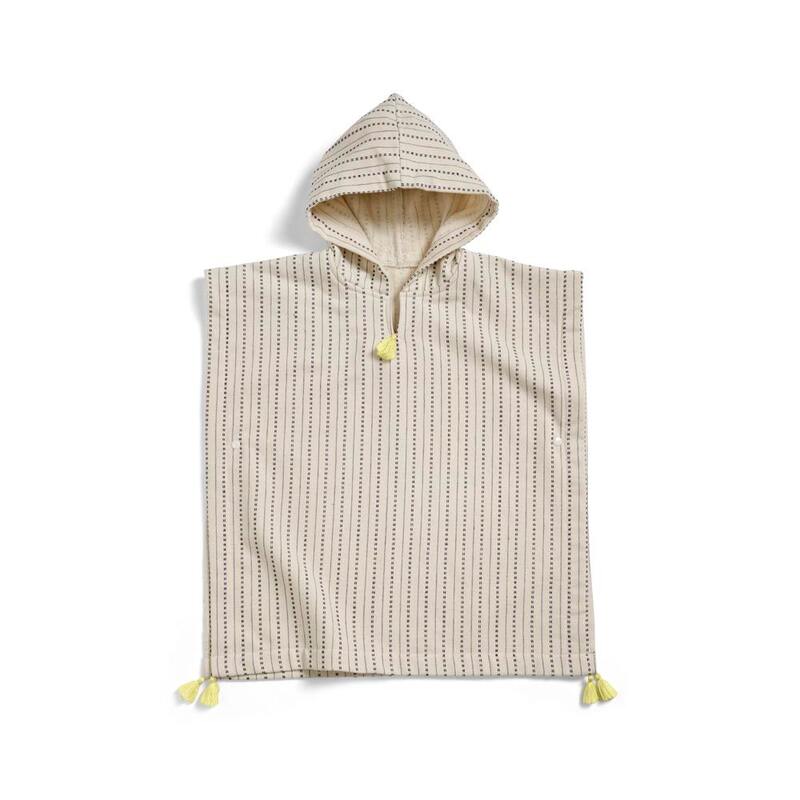 Poncho de Bain - Pinstripe Elodie produit face