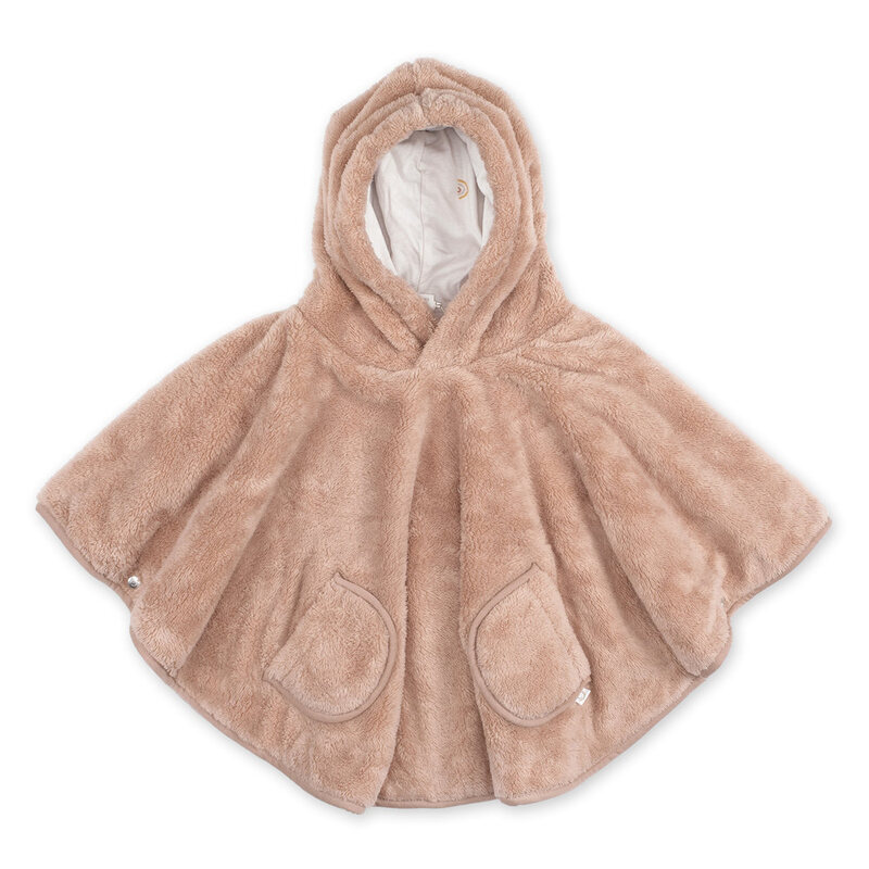 Poncho de voyage 9-36 mois Softy + Jersey Bemini Produit face natural