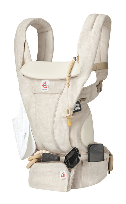 Porte-Bébé Omni Deluxe en Lin Ergobaby côté