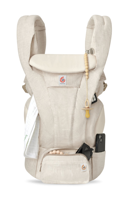 Porte-Bébé Omni Deluxe en Lin Ergobaby face 