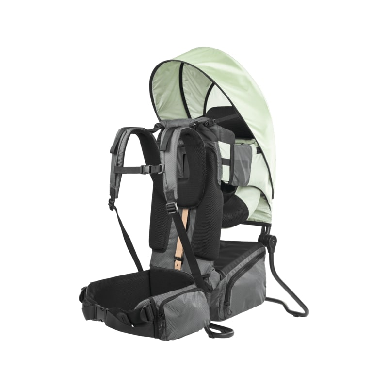 Porte Bebe De Randonnée Moov & Hike Vert Sauge Babymoov Produit face