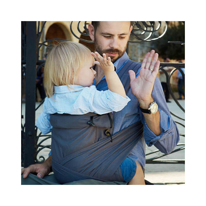 Porte-bébé Evolu'Bulle anthracite Néobulle enfant